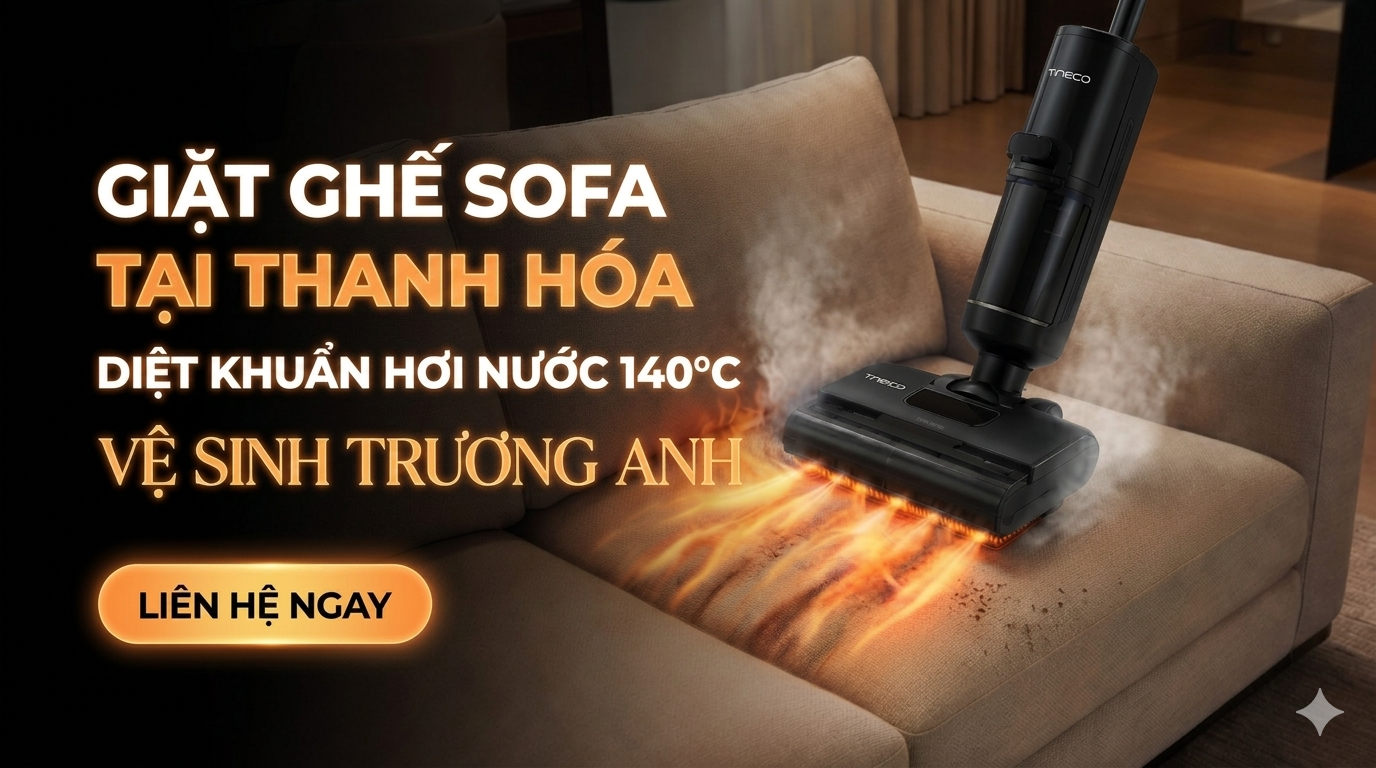 Dịch Vụ Giặt Ghế Sofa Tại Thanh Hóa Uy Tín 2026