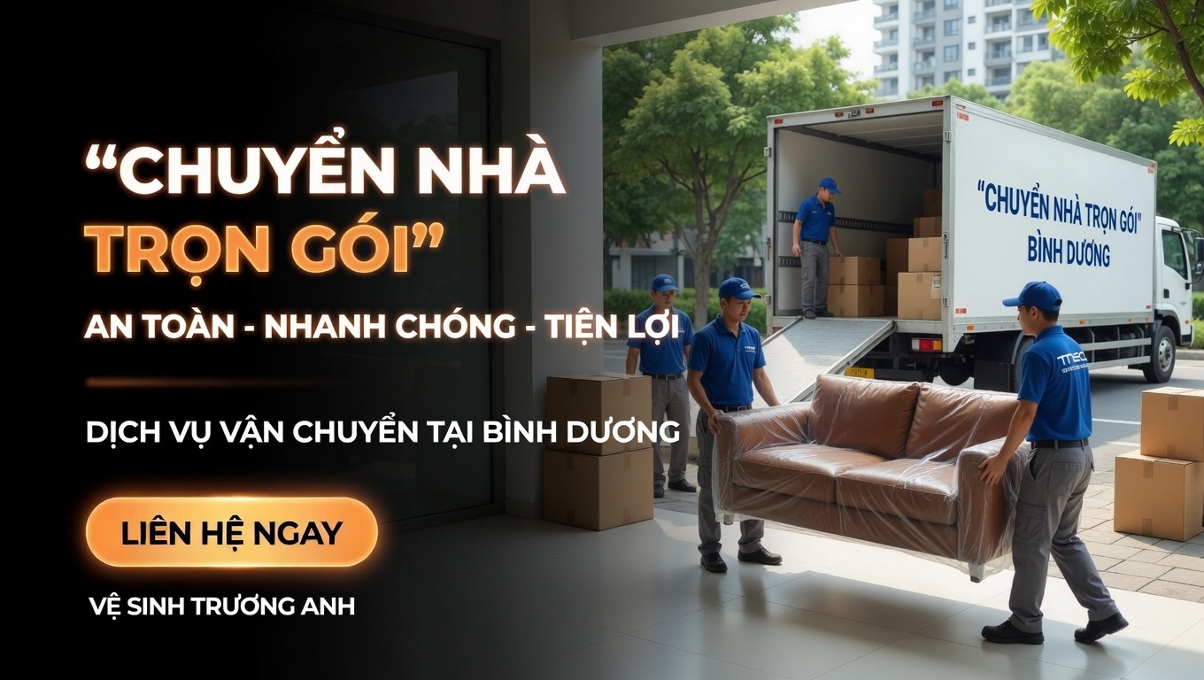 dịch vụ chuyển nhà trọn gói tại Bình Dương