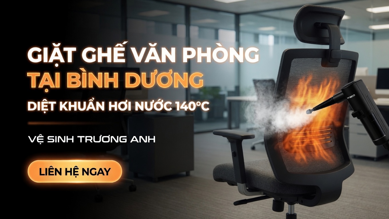 giặt ghế văn phòng định kỳ tại Bình Dương