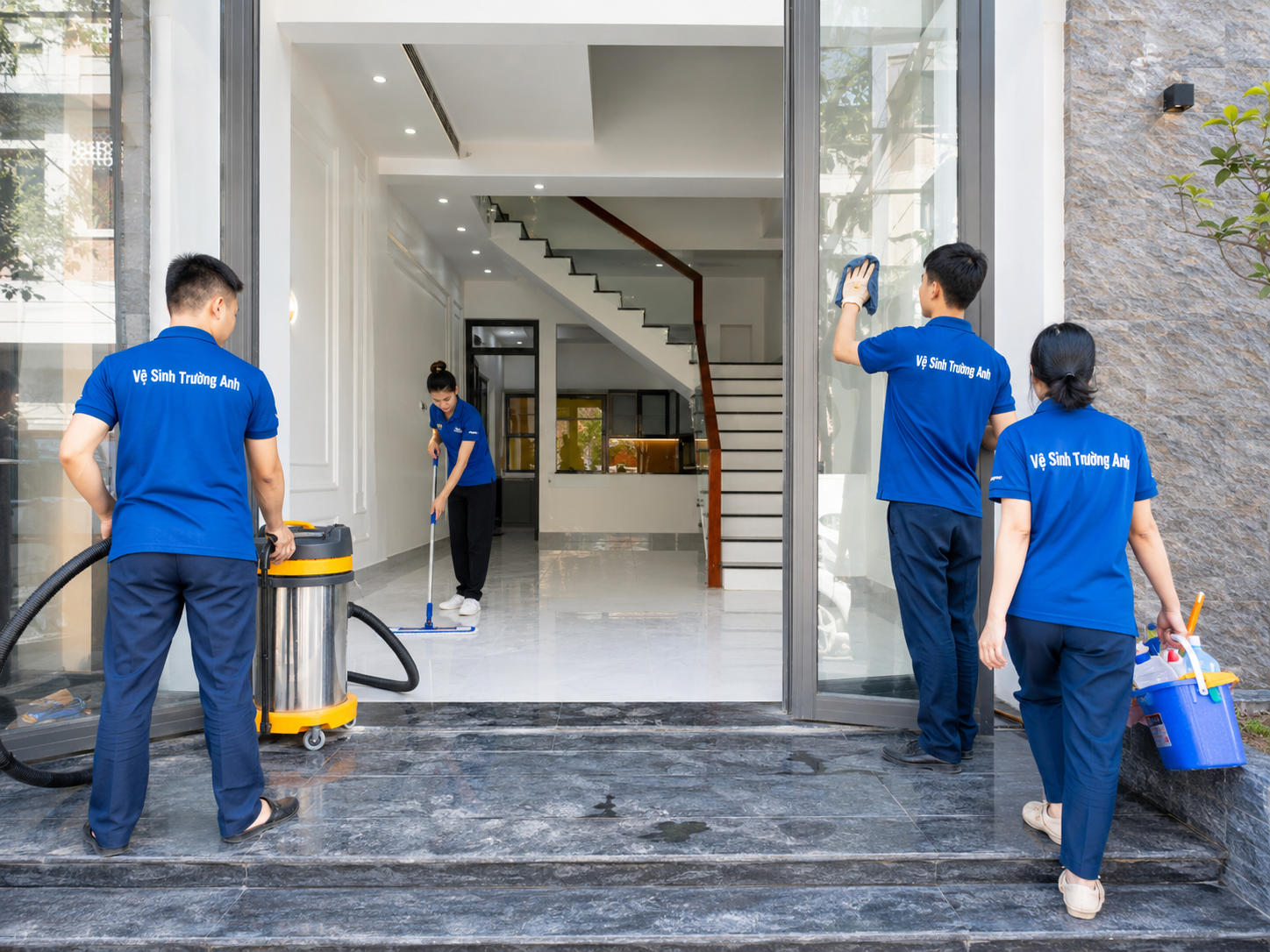 Dịch vụ dọn nhà sau xây dựng tại Thanh Hóa của Trường Anh