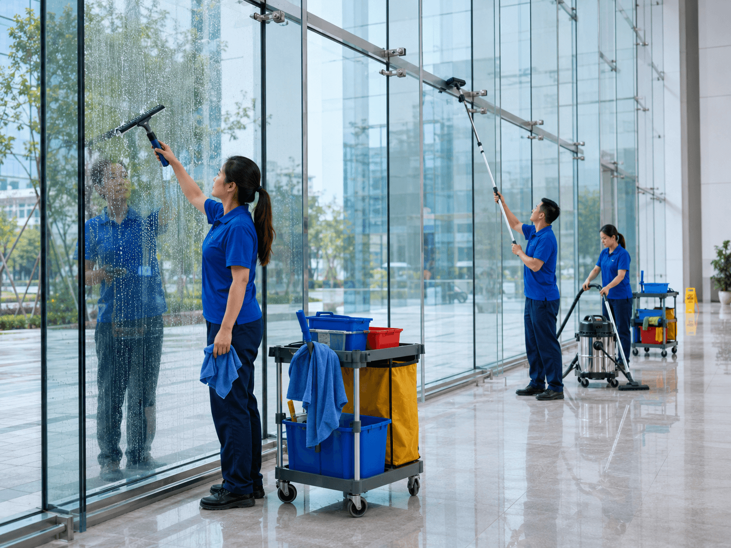 Báo giá dọn nhà sau xây dựng vệ sinh văn phòng nhà xưởng Thanh Hóa