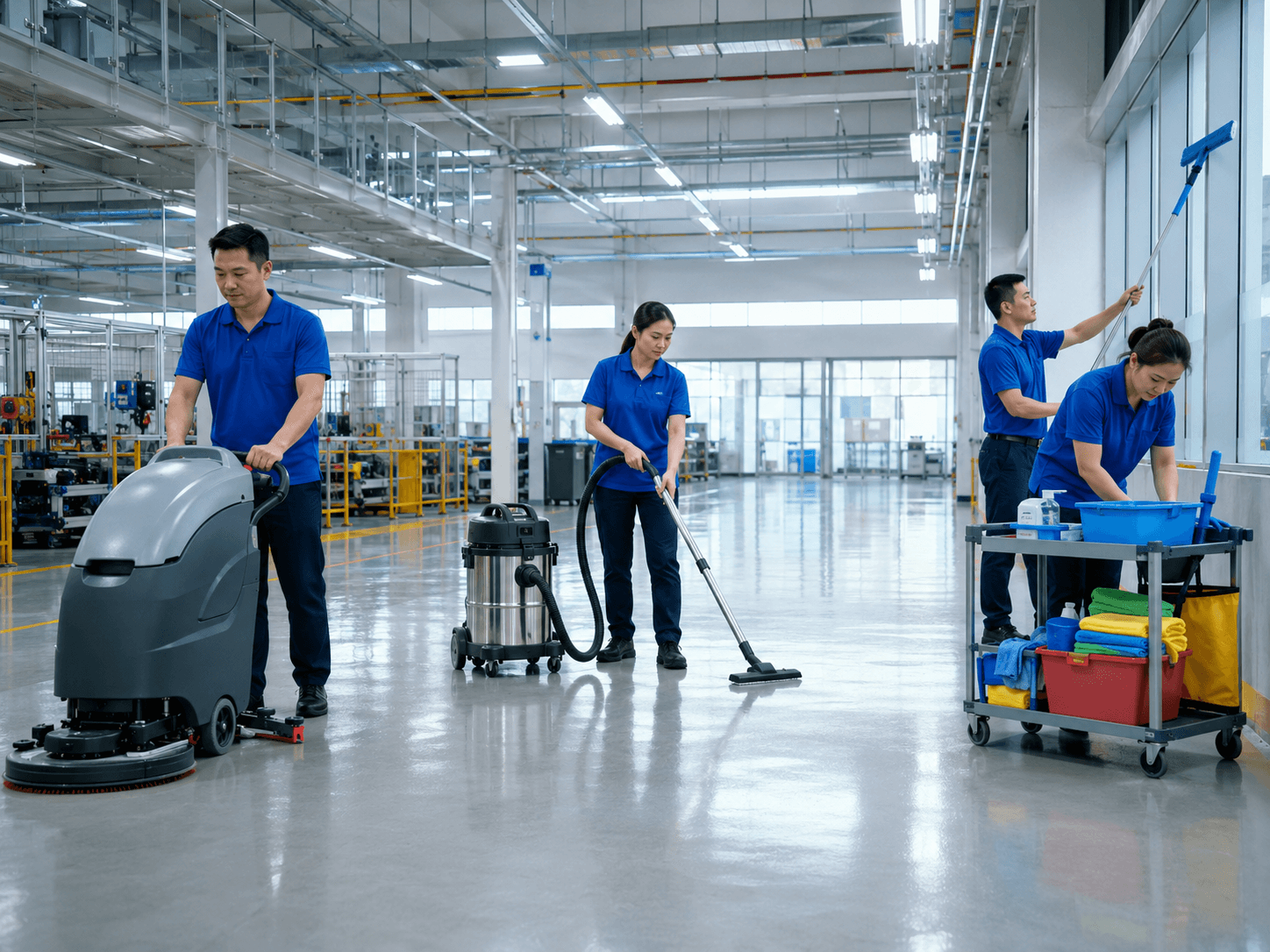 Quy trình khảo sát báo giá vệ sinh công nghiệp Thanh Hóa