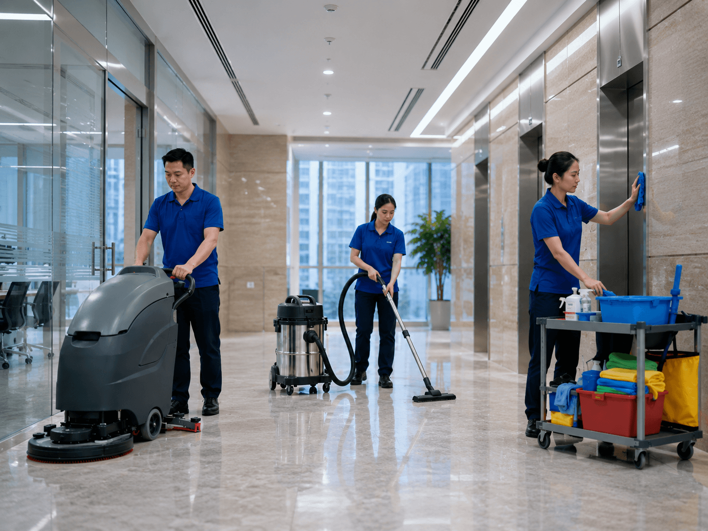 Dịch vụ vệ sinh công nghiệp tại Thanh Hóa phục vụ nhiều khu vực