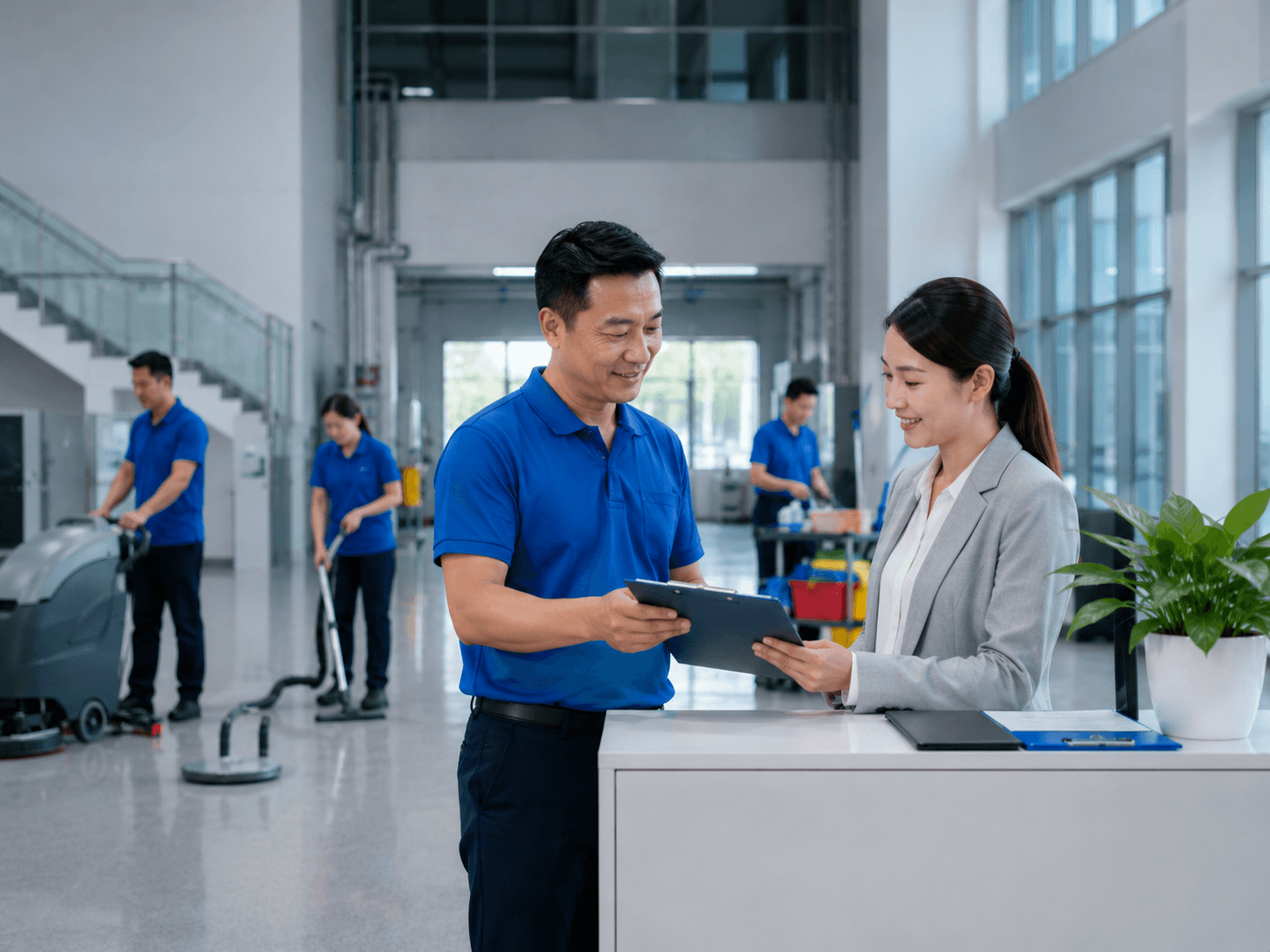 dịch vụ vệ sinh công nghiệp