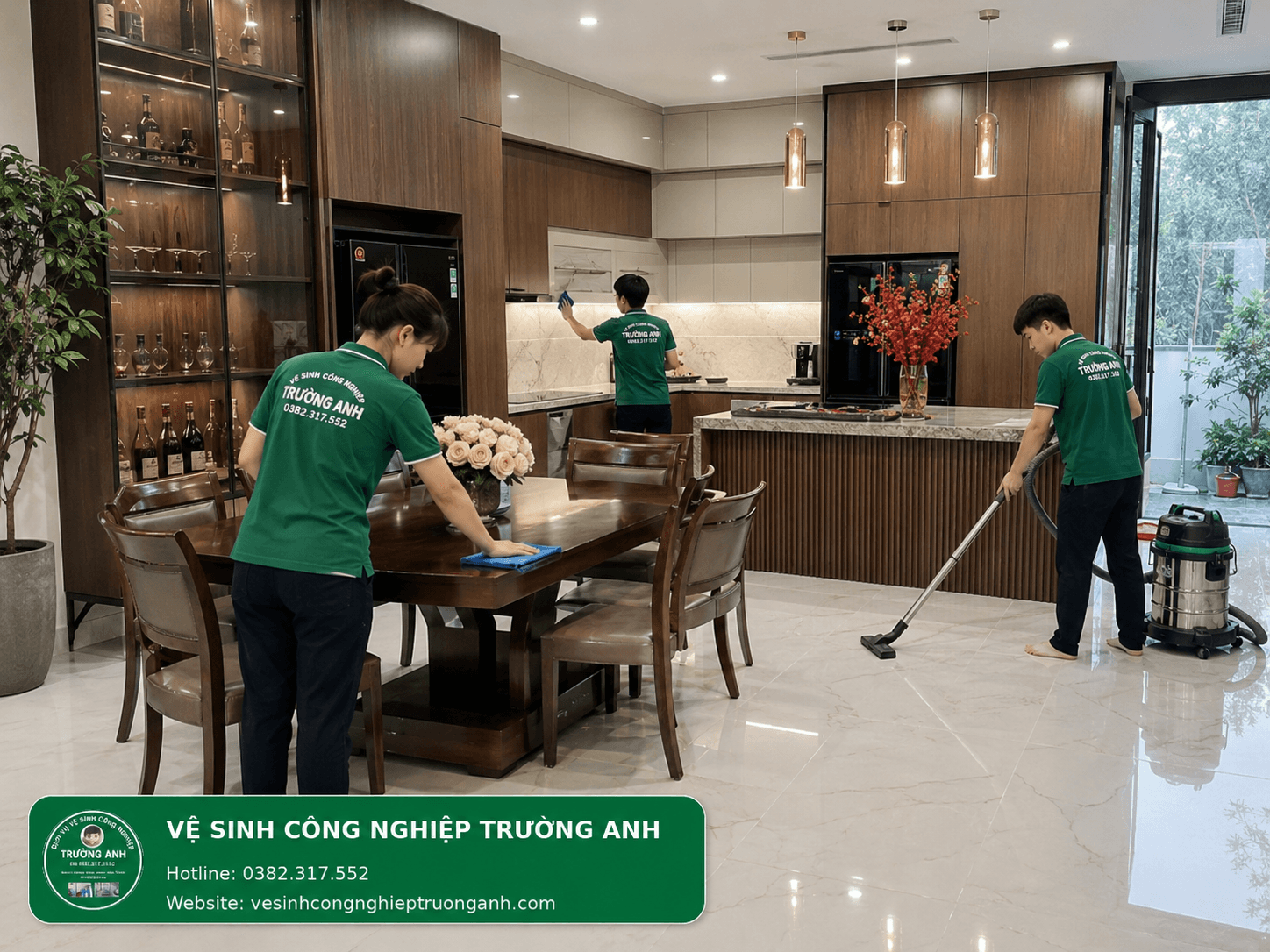 Dọn nhà định kỳ tại Thanh Hóa bằng dịch vụ vệ sinh công nghiệp Trường Anh