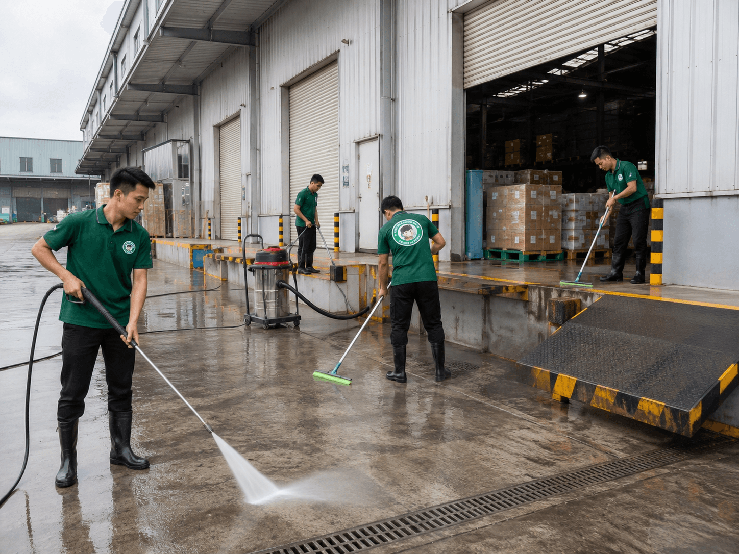 Dọn vệ sinh nhà xưởng tại Bình Dương theo quy trình chuyên nghiệp