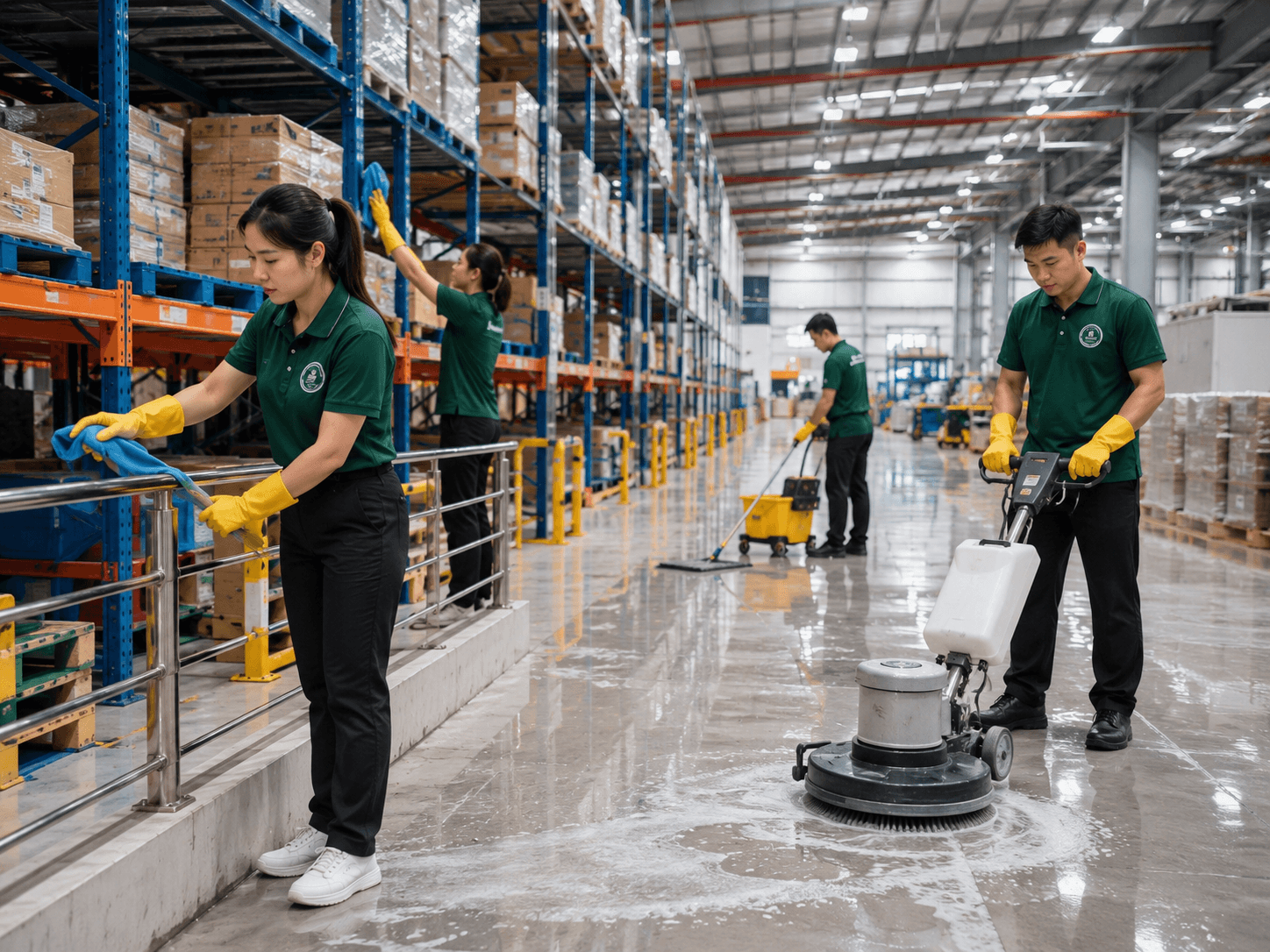 vệ sinh công nghiệp dọn nhà xưởng bình dương